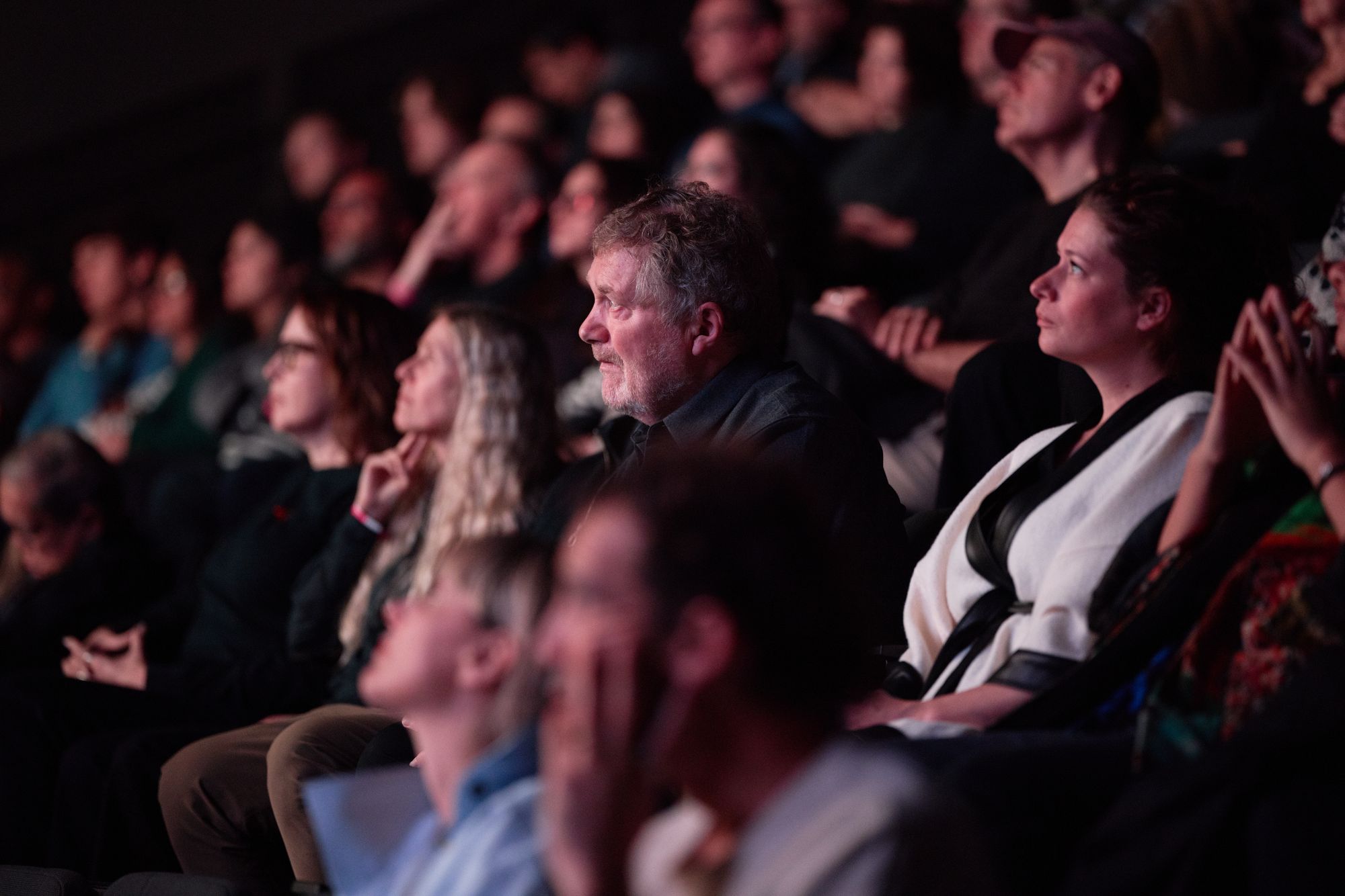 Patrick in the audience.